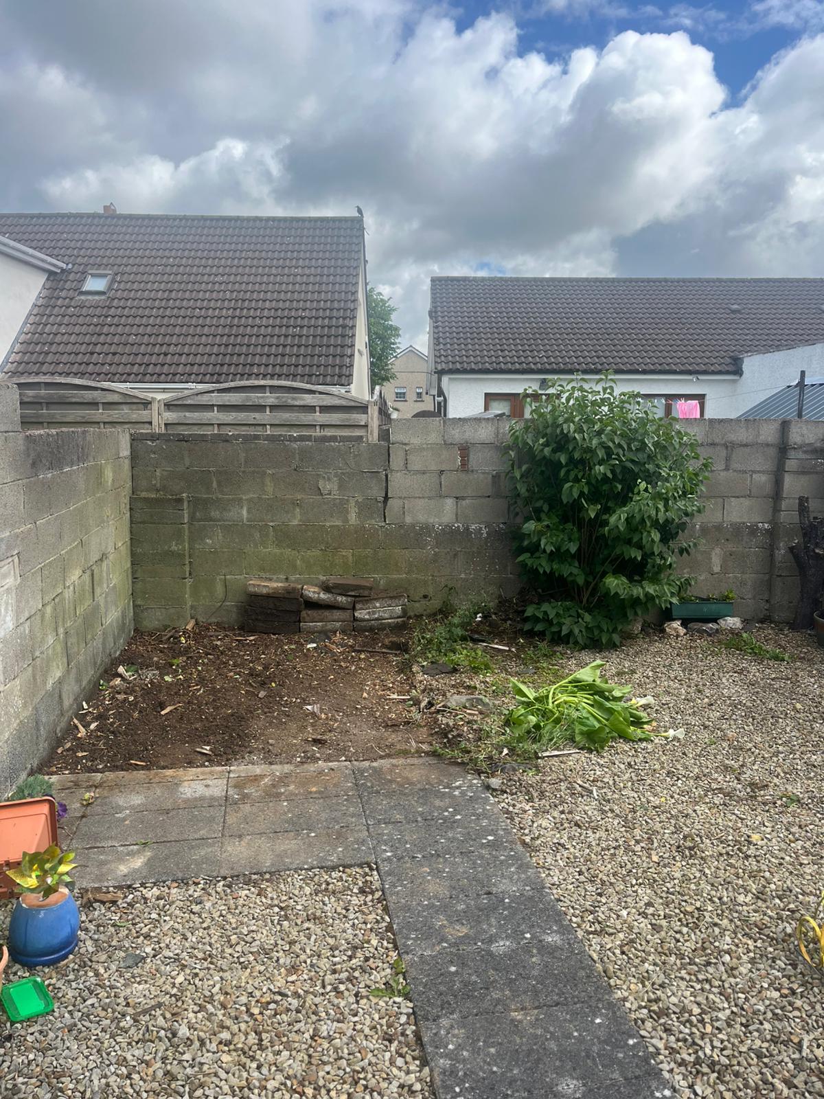 Old shed taken away